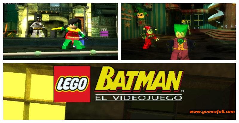 LEGO Batman The Videogame PSP Español