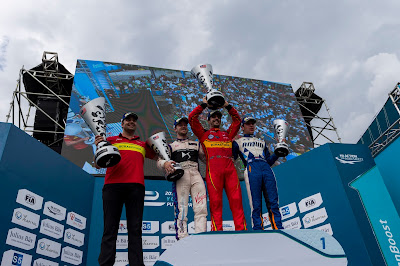 Lucas di Grassi consiguió su segunda victoria en el campeonato de FIA Formula E