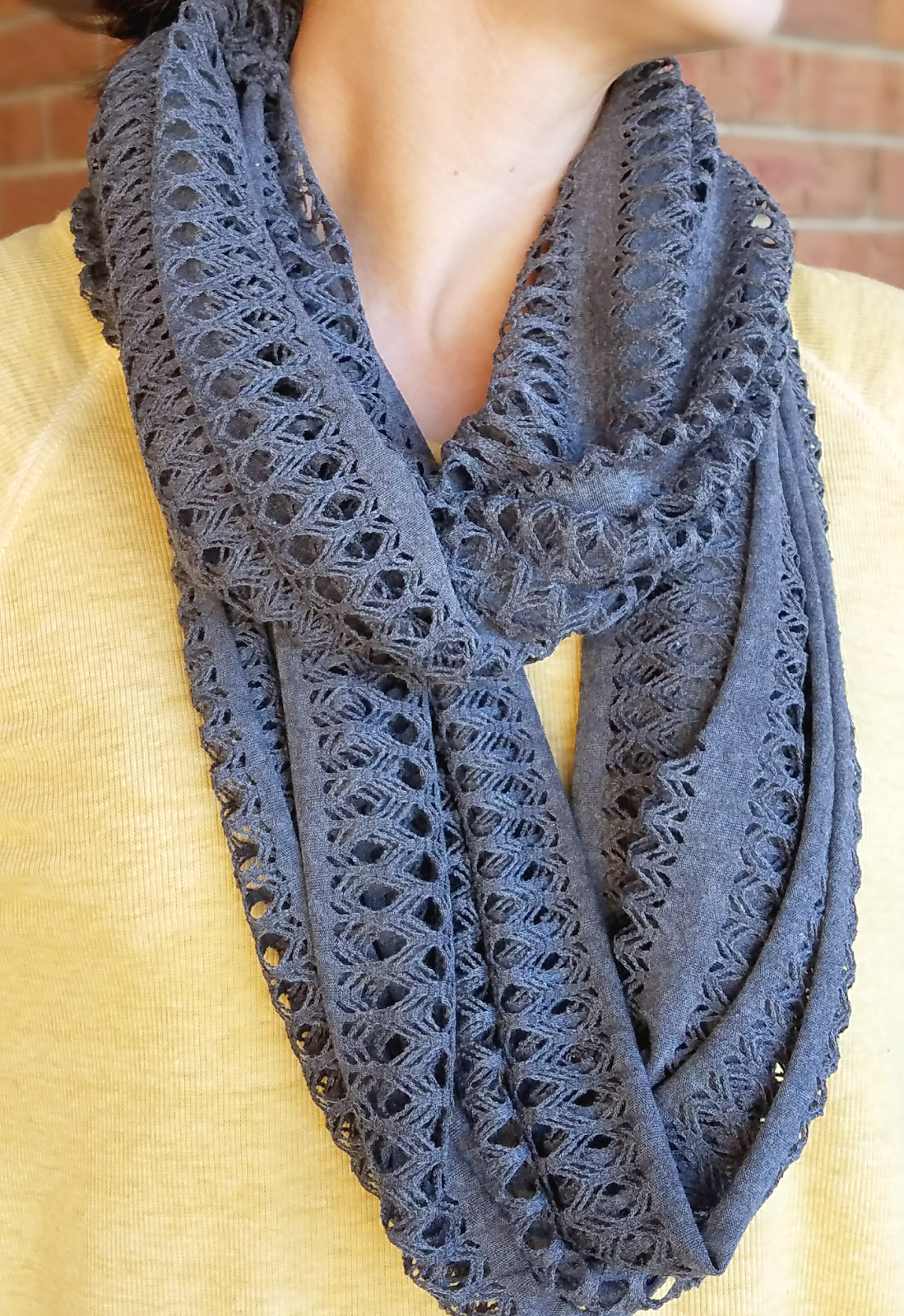Diy No Sew Infinity Scarf Taste Abounds