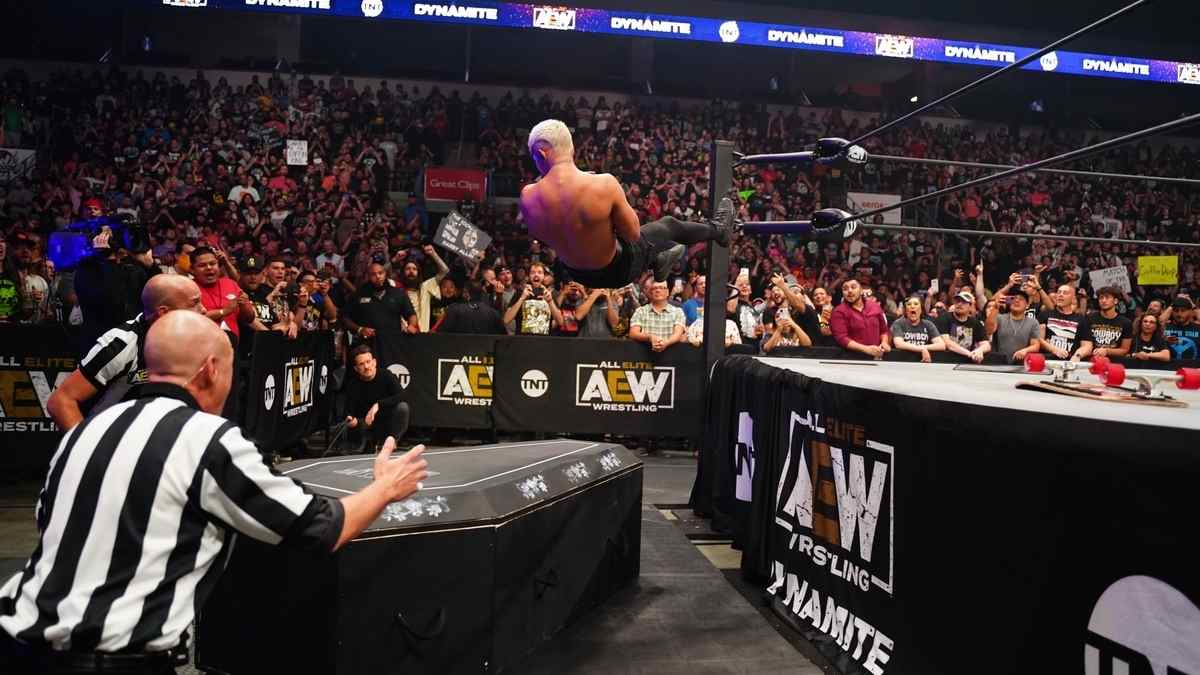 Primeira noite do AEW Fyter Fest ultrapassa 1 milhão de telespectadores