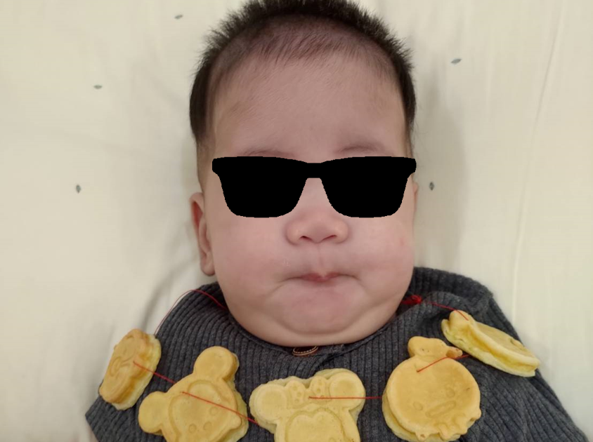 [寶寶] 疫情下的收涎鬆餅