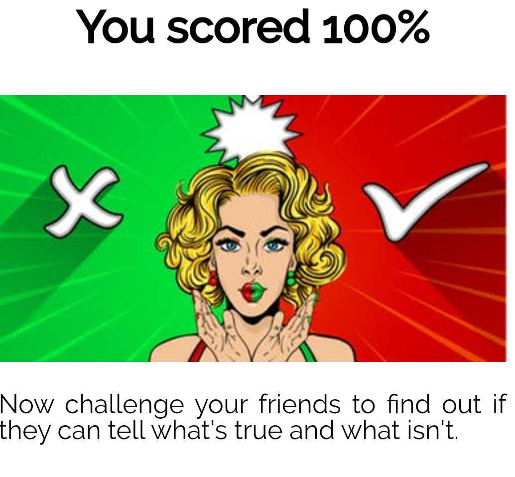 Videoquizhero True Or False Quiz Answers 100 Score