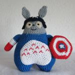 PATRON GRATIS TOTORO CAPITAN AMERICA AMIGURUMI 20976