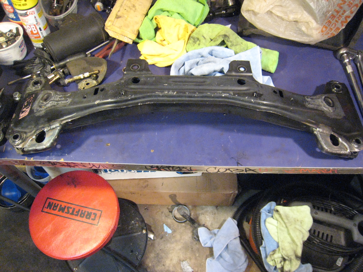 M3 PINK E36 M3 Front Suspension Overhaul Part II Subframe