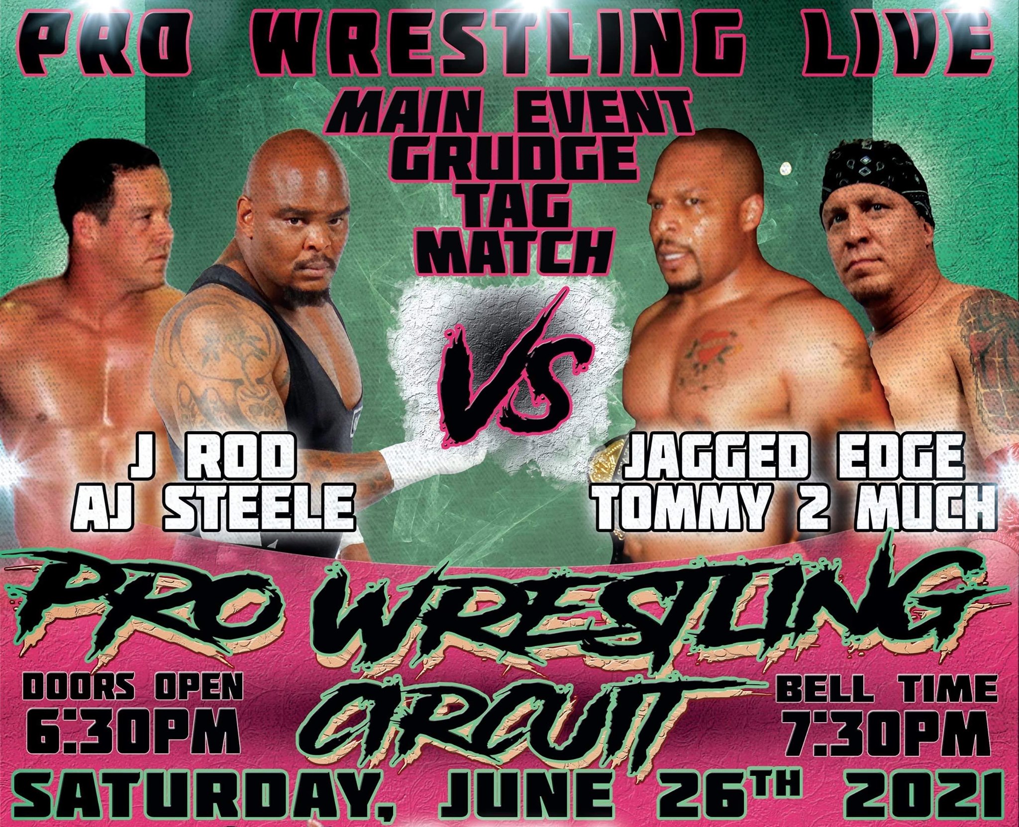GWH News and Notes Pro Wrestling Circuit in Thomaston on June 26