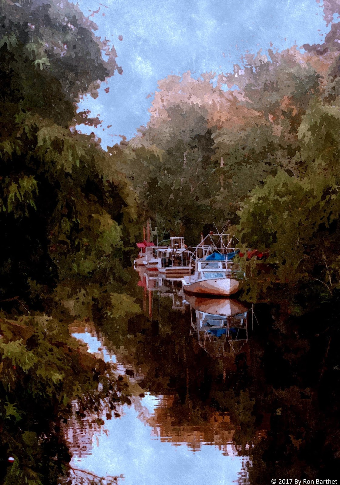 Tammany Family Boats in Bayou De Zaire