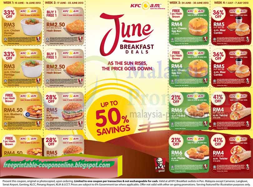 Printable Coupons 2021 Kfc Coupons