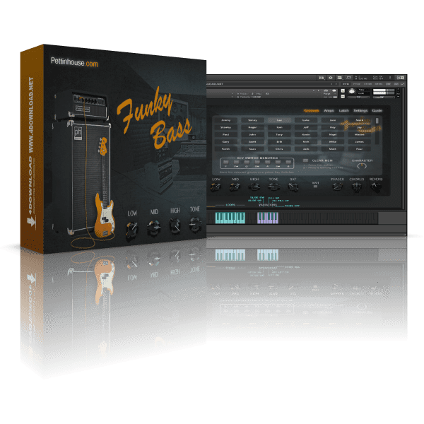 Pettinhouse FunkyBass KONTAKT Library