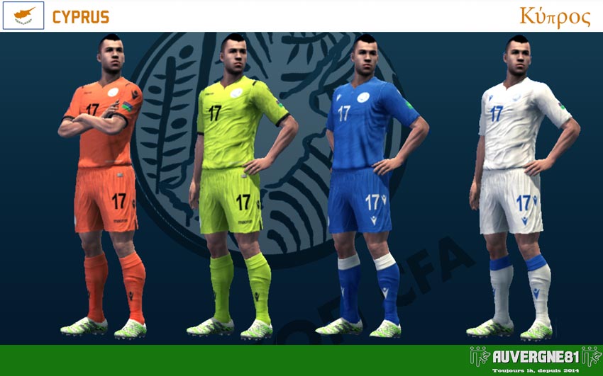 PES 2013 Cyprus NT 202021 Kits Kazemario Evolution