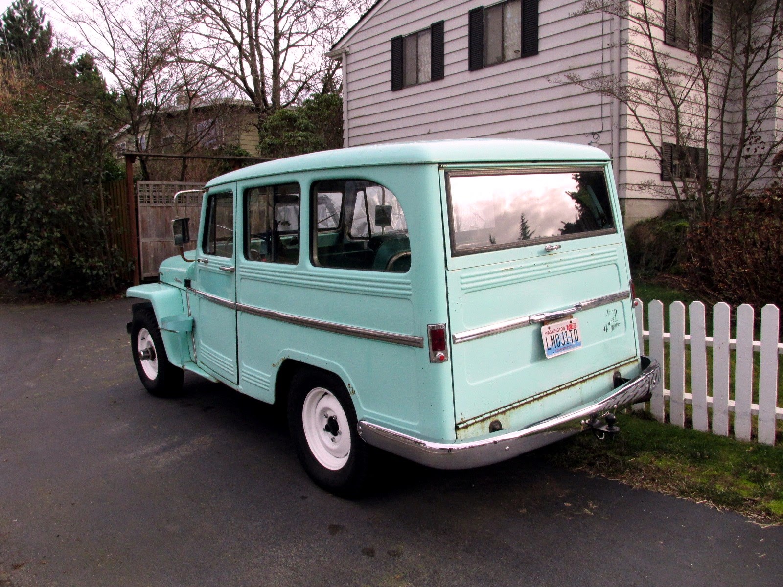 Seattle's Classics: 1961 Willys Overland 4WD Station Wagon