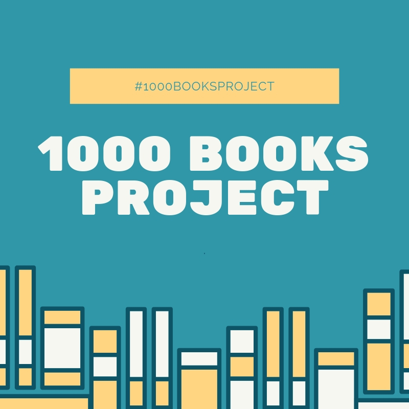 What is the 1000 books project?