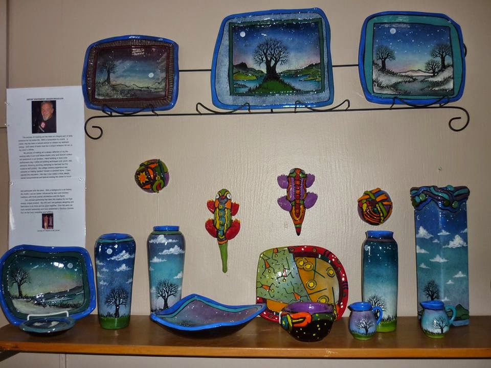 Maine Pottery Tour What's New at Unity Pond