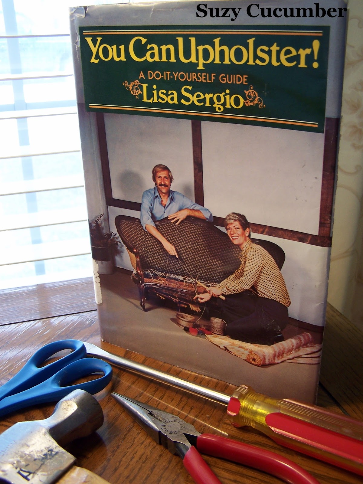 Craft Book Challenge Week 4 Reupholstery Suzy Cucumber