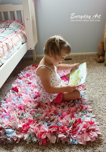 rag rug tutorial