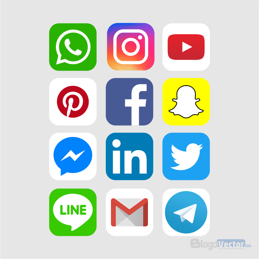 free svg social media icons