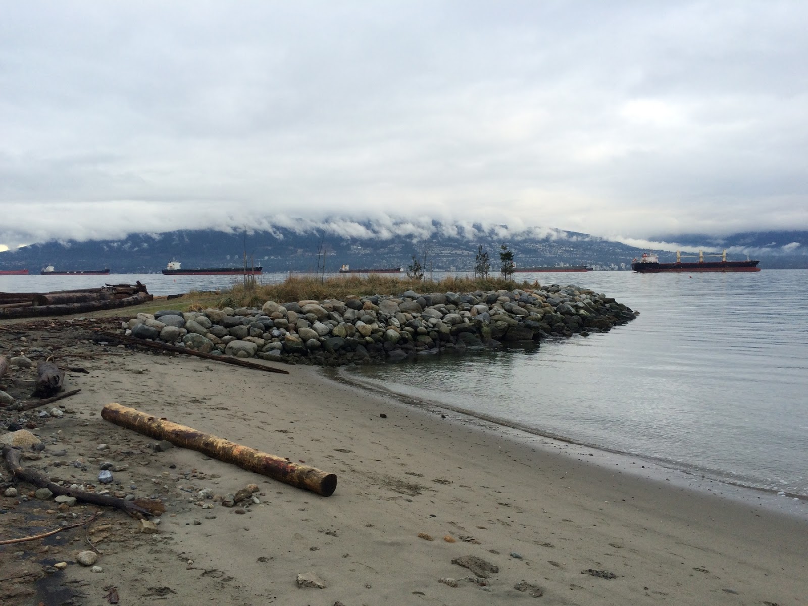 Gravel Beach Jericho Beach