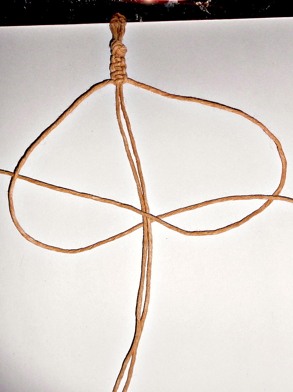 Young Mommy Memoirs How To Make A Square Knot Hemp Bracelet