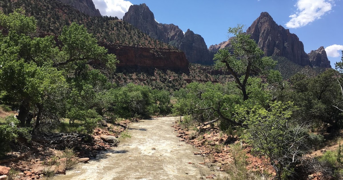 Running Routes Zion National Park Pa'rus Trail Running Route