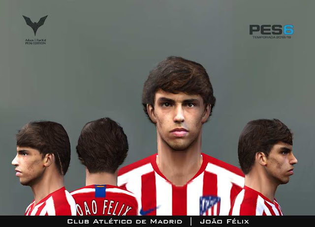 Ultigamerz Pes 6 Joao Felix Atletico Madrid Face Hd