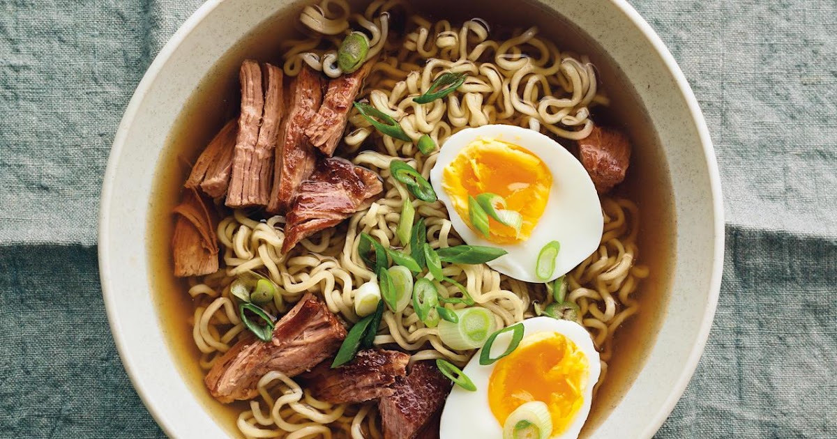 Nouilles ramen au poulet Recettes, préparation