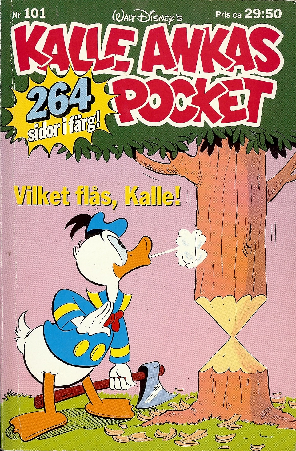Nostalgorama Kalle Ankas pocket nummer 101 från 1988