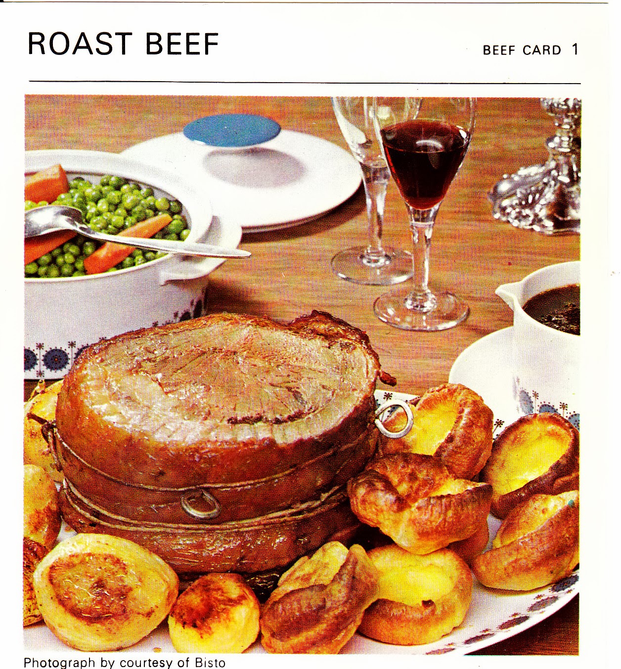 Recipe Vintage: Roast Beef - 1970's (Marguerite Patten)
