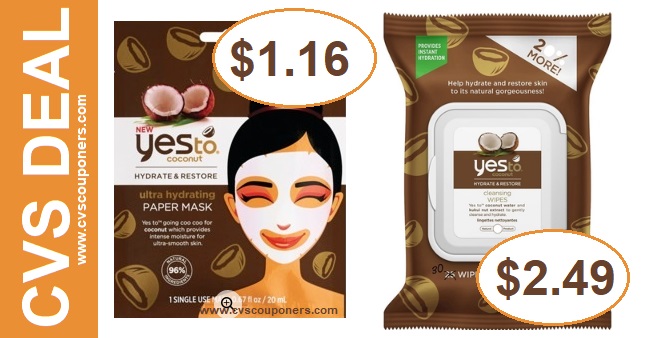 CVS Deals on Yes To Facial Care 10/27-11/2