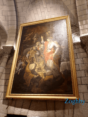Painting in Saint Nicholas Cathedral- Monaco