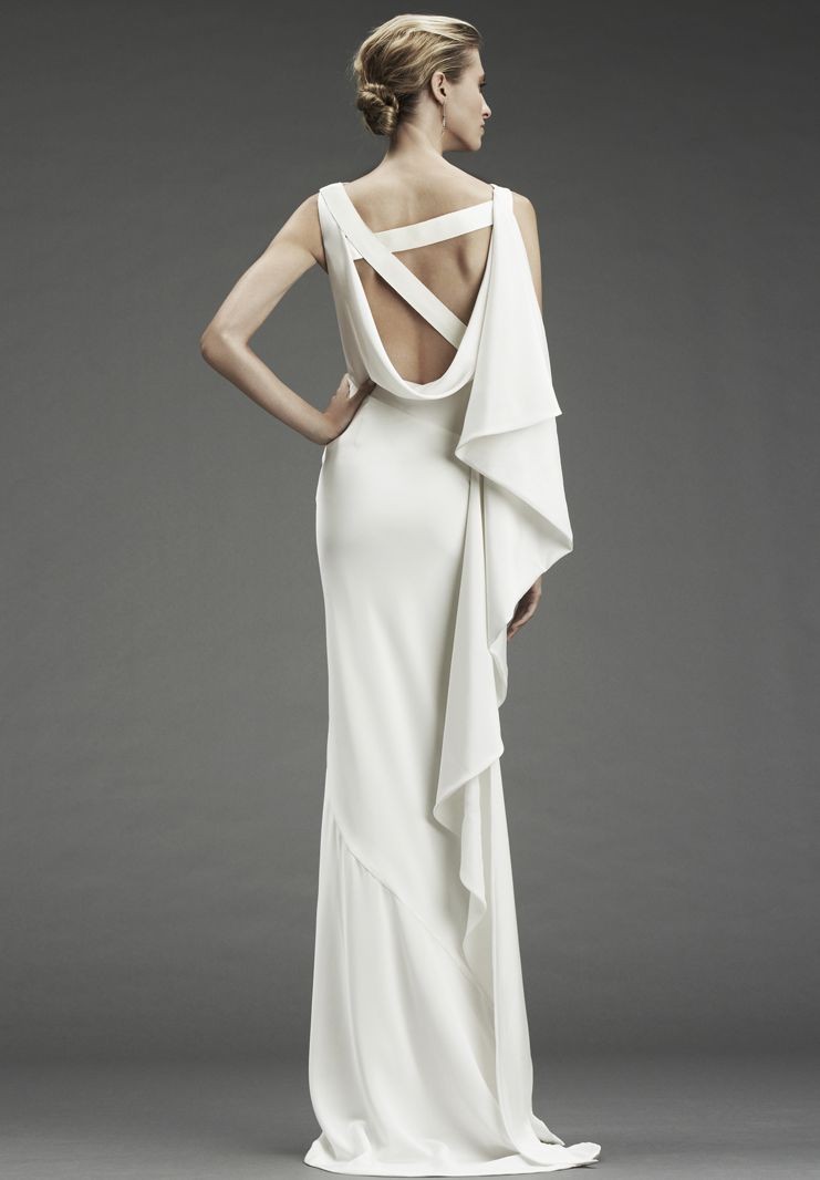 WhiteAzalea Sheath Dresses: Sheath Wedding Dresses with Creative Back ...
