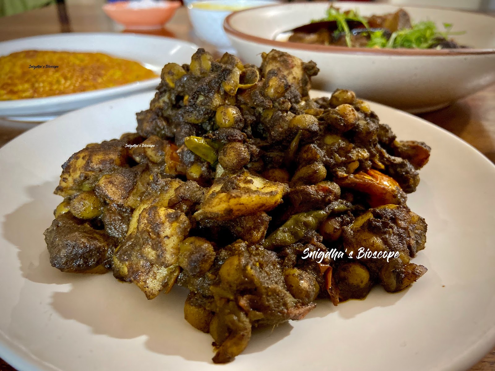 Til Chutney Nepali Recipe Sesame seeds with green peas and potato