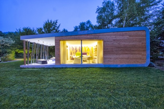  Desain  Rumah  Hijau  Modular Sederhana Desain  Rumah  Modern Minimalis