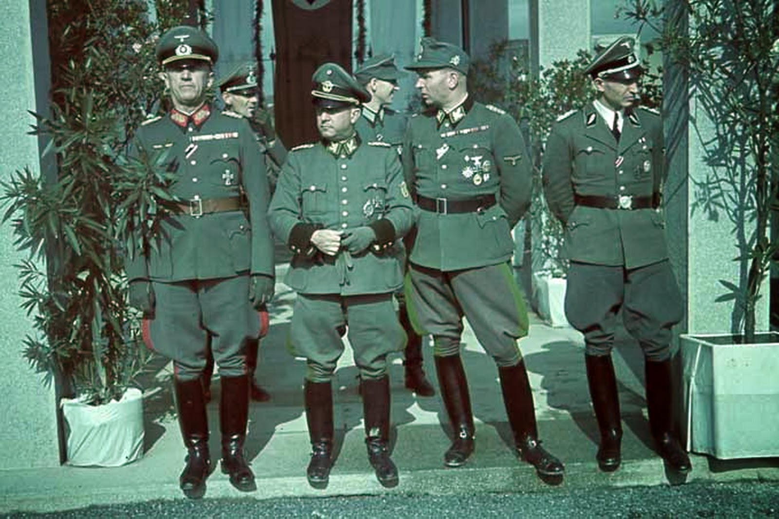 World War II in Color: German Generals in Slovenia