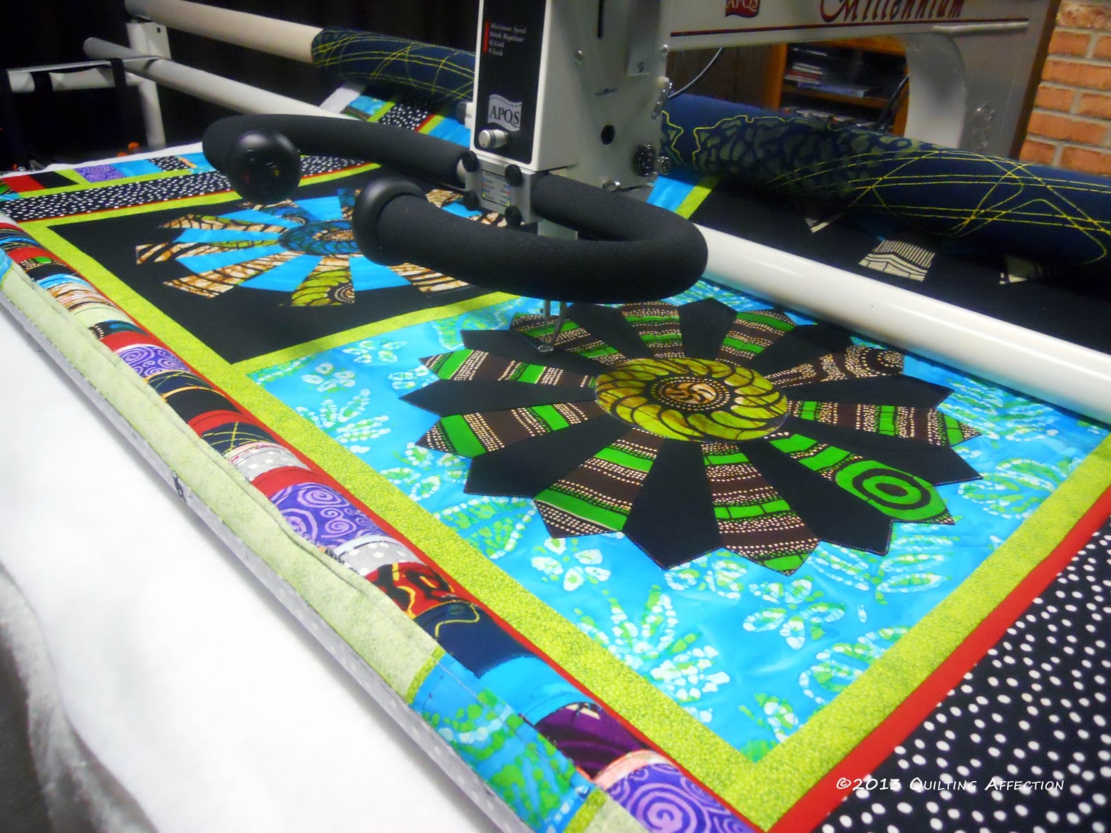 Quilting Affection Designs African Quilt Day 3!