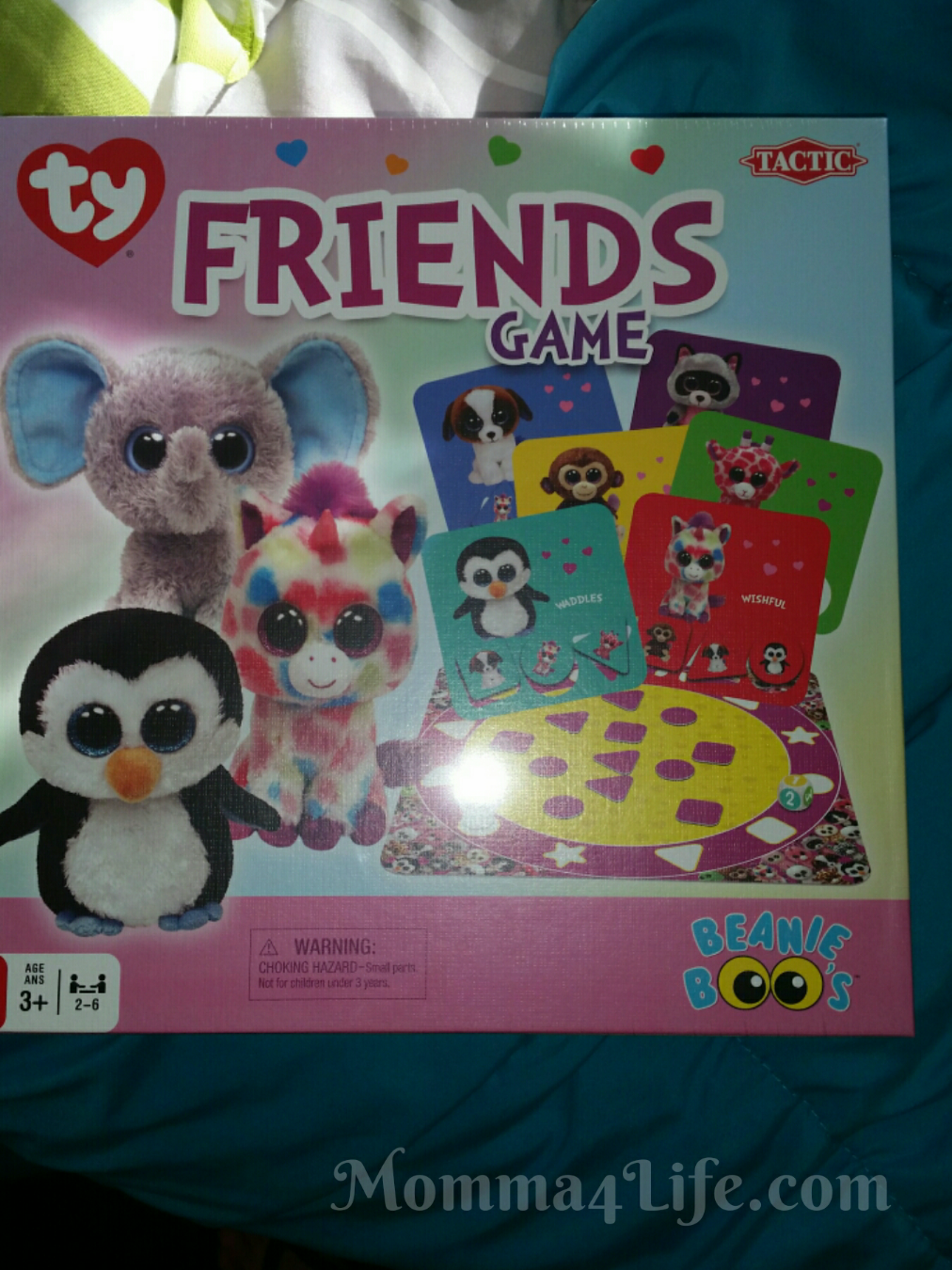 Tactic Games' Beanie Boos Friends Game Review Momma4Life