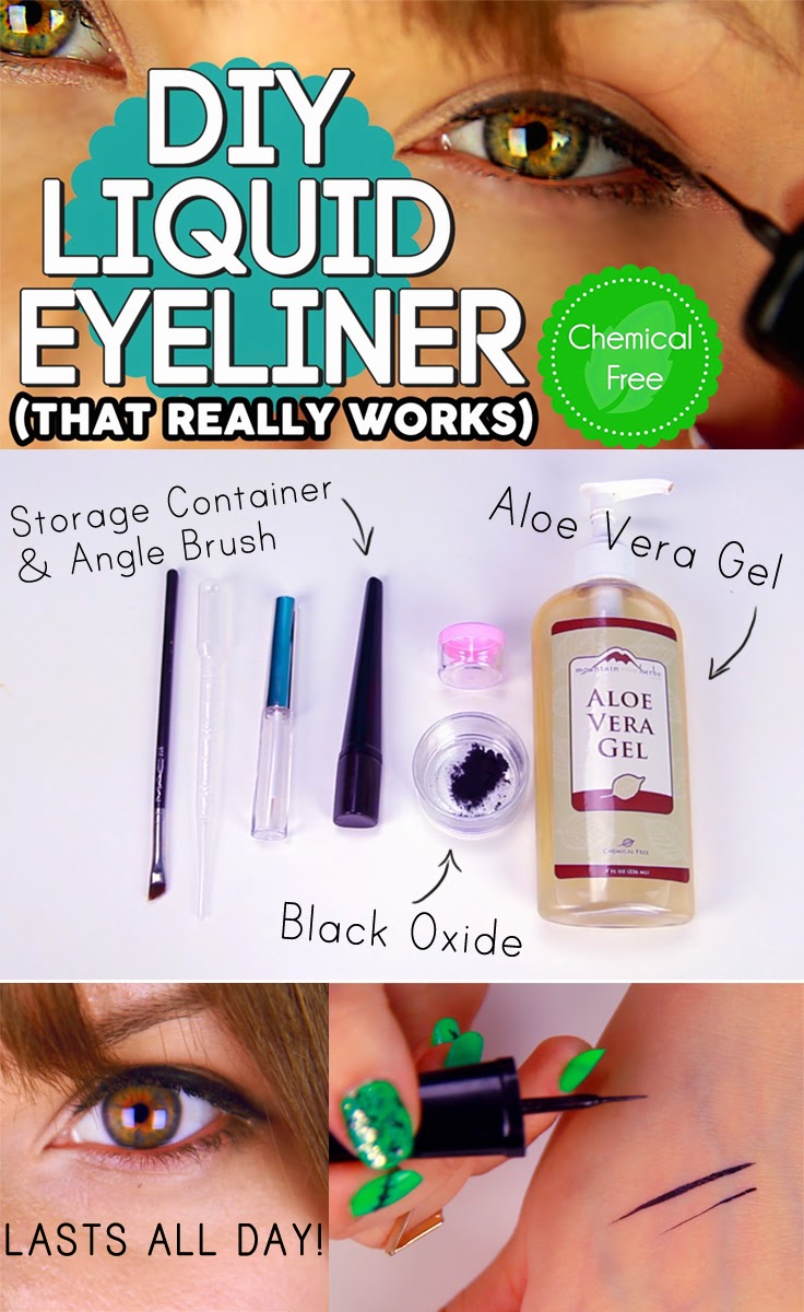 DecorateYou 2 Ingredient DIY Long Lasting Liquid Eyeliner