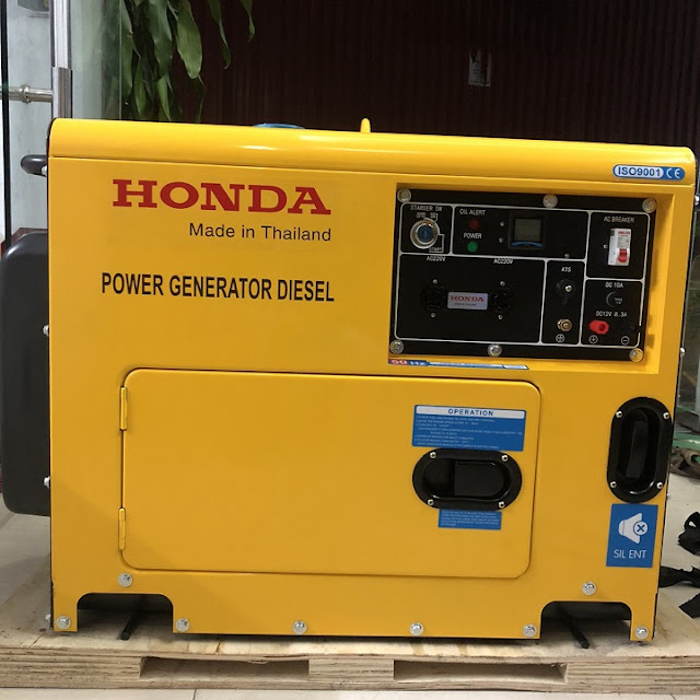 Máy Phát Điện Honda Chạy Dầu 5Kw HD8500EC-ATS