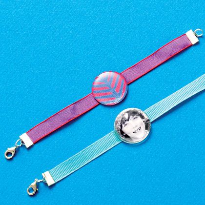 Bubble-Charm Bracelets