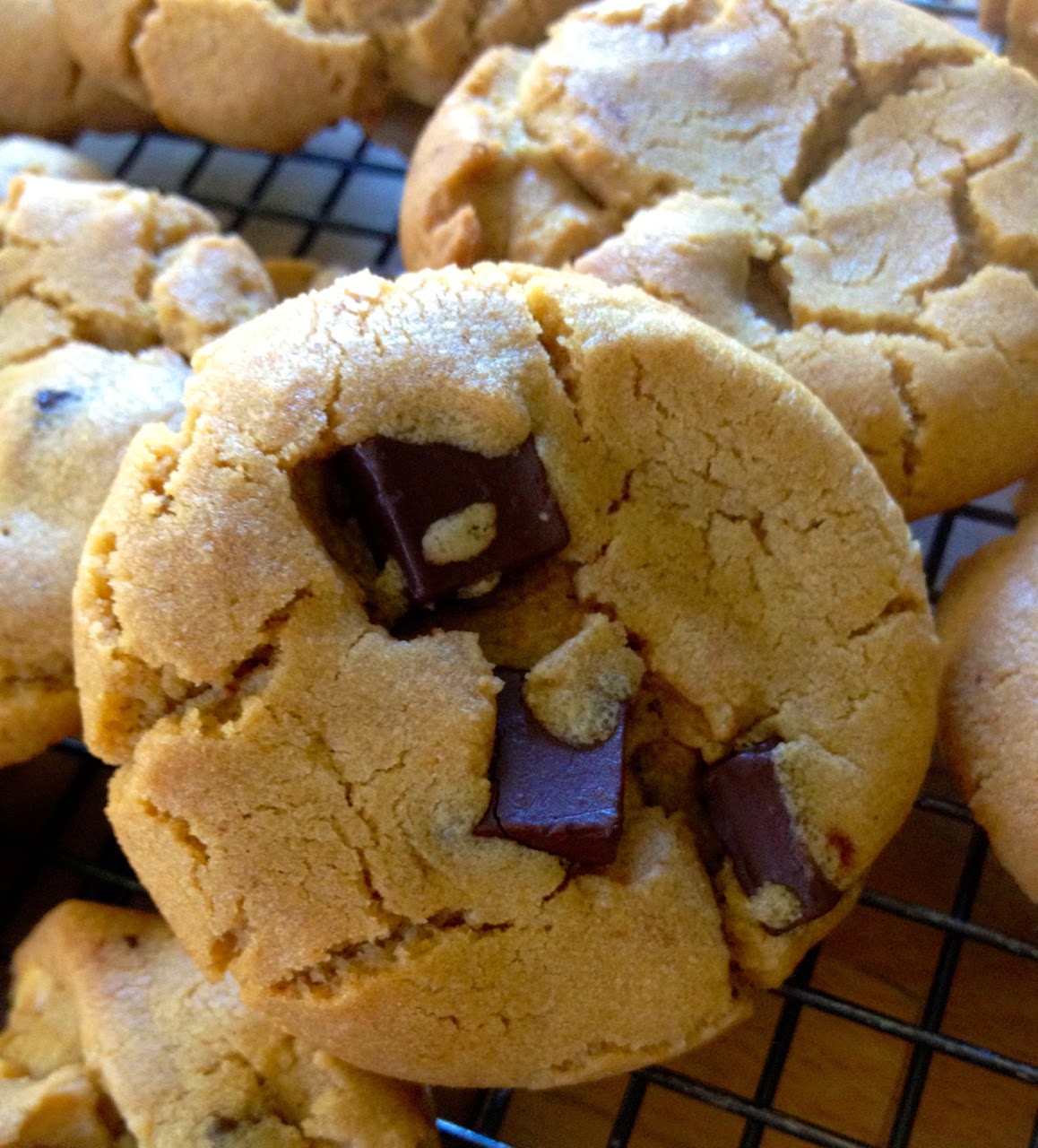 Heidi's Mix Peanut Butter Dark Chocolate Chunk Cookies