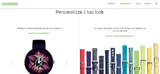 Sito ufficiale Android Wear