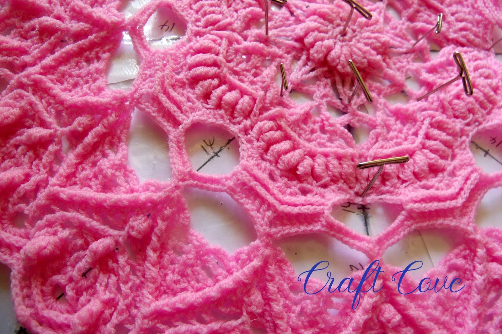 Craft Cove Blog: Crochet Blocking 101