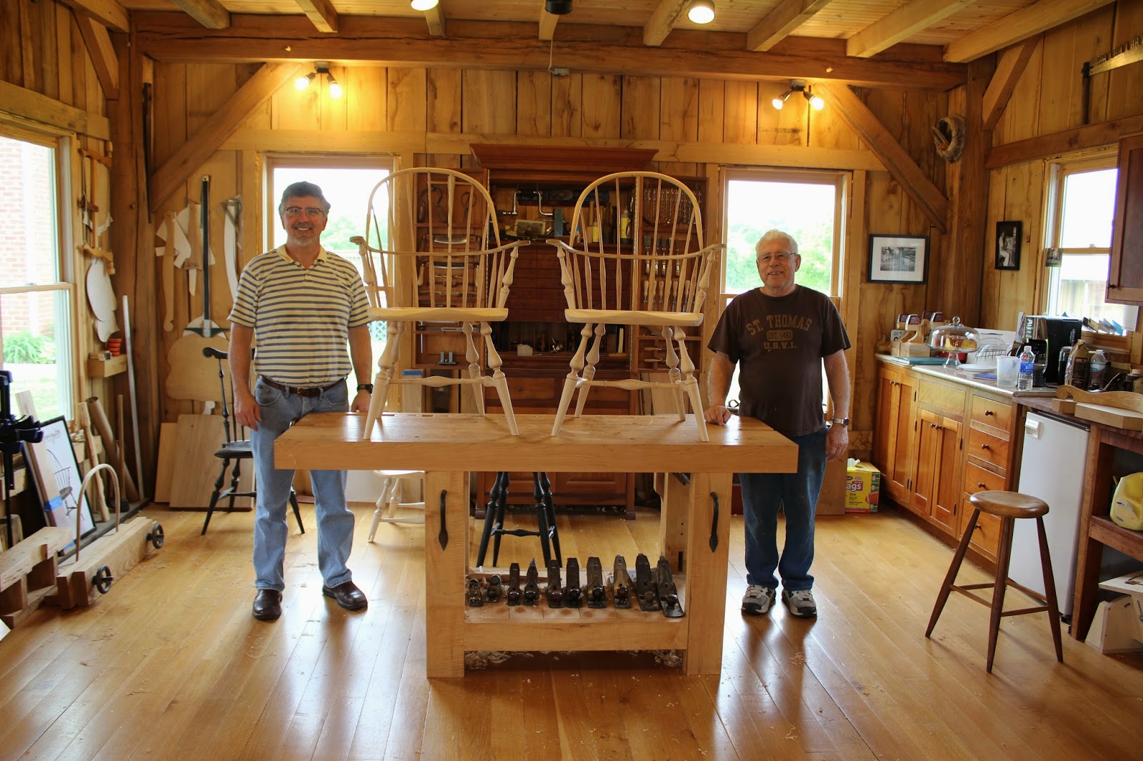 Around the Shop New Chair Maker's Workbench Coming Soon