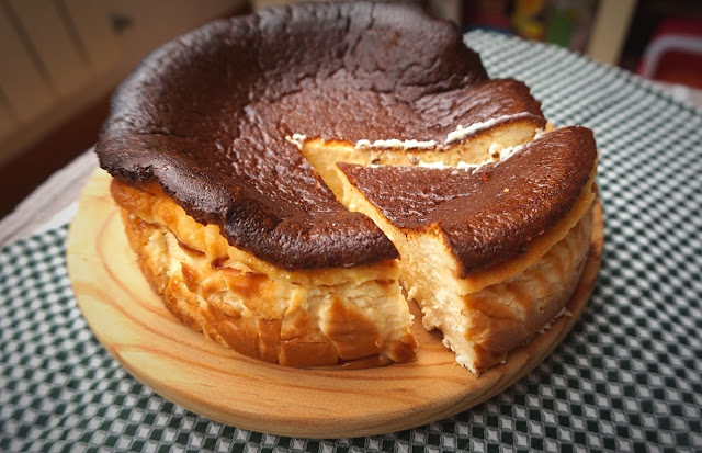 Tarta de La Viña, San Sebastian. La tarta más cremosa del mundo.