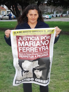 NELLY NÚÑEZ, ESPOSA DE PAPELERO, TAMBIÉN QUIERE JUSTICIA POR MARIANO