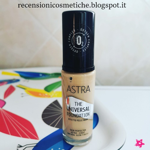 Astra - The Universal Foundation - Fondotinta Effetto Pelle Nuda 04 N