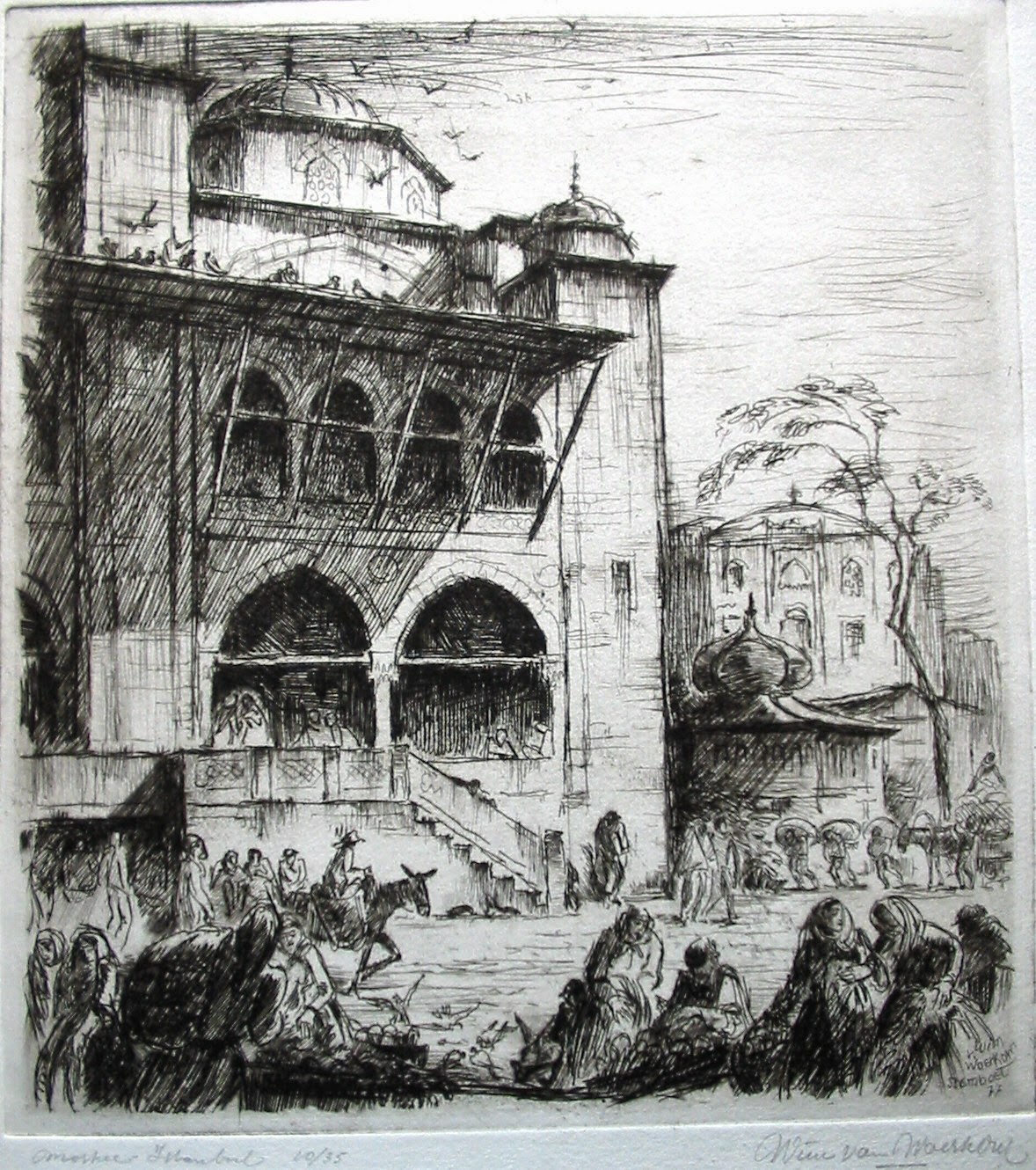 Grafiek uit De Antwerpse School Woerkom van, Wim (19051998)