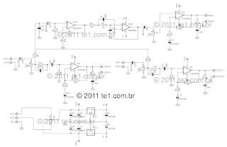 world technical: Circuit Power audio Amplifier with TDA2030 2.1 Chanell