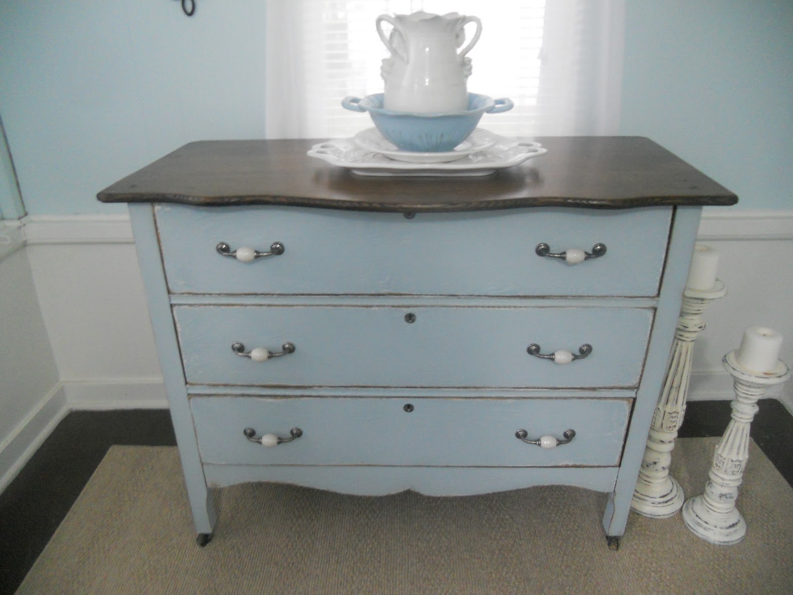 {createinspire} antique dresser redo