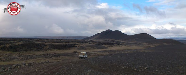 Interior de Islandia, regreso de Askja