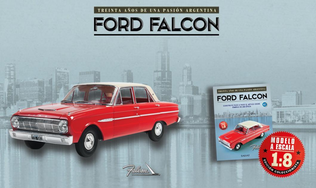 Ford Falcon 1:8 salvat argentina