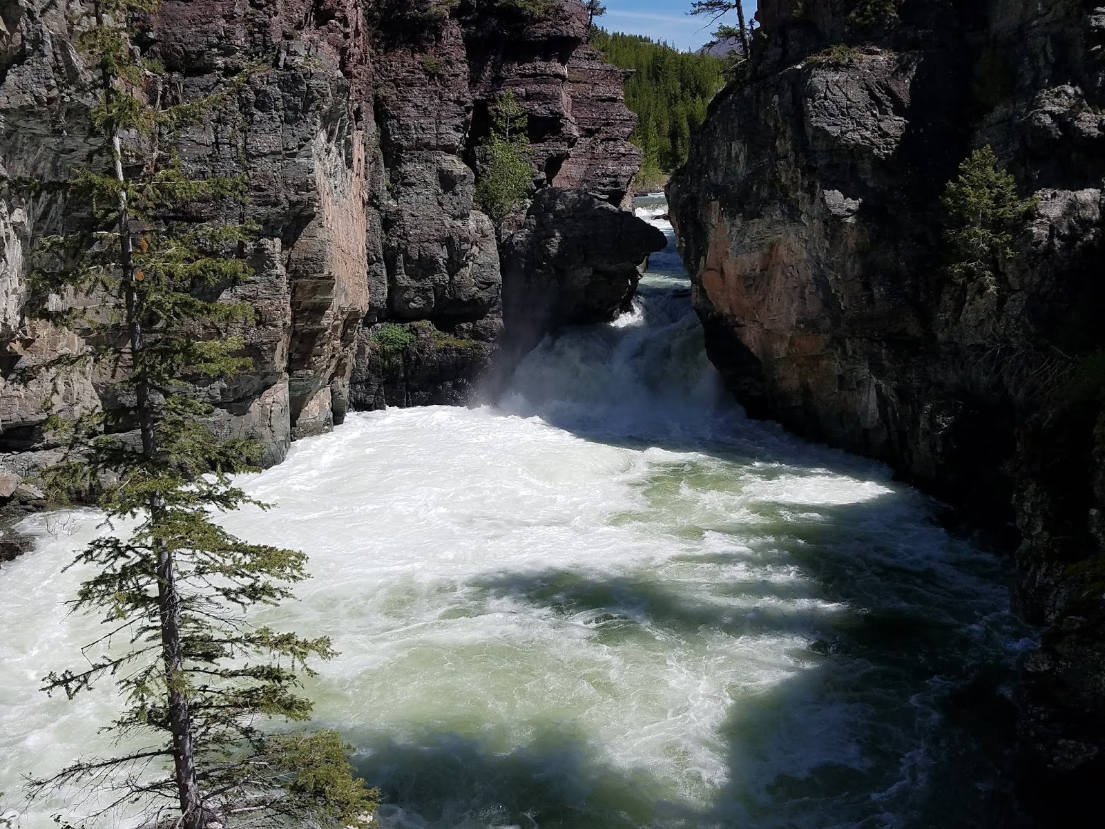North Fork of the Blackfoot Falls